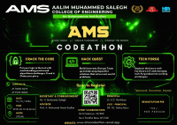 AMS Codeathon 2026 Coding Event Poster